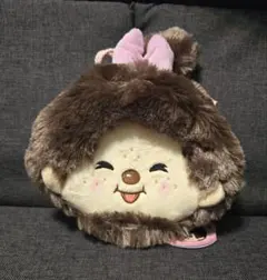 モンチッチ 窓付きぬいぐるみ巾着 — image 1