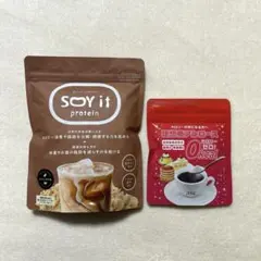 ソイットプロテイン カフェラテ味150ｇおまけ付 — image 1