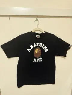 A BATHING APE Tシャツ ブラック Mサイズ — image 1