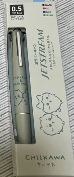 ちいかわ ジェットストリーム 多機能ペン 4＆1 ちいかわ＆ハチワレデザイン — image 1