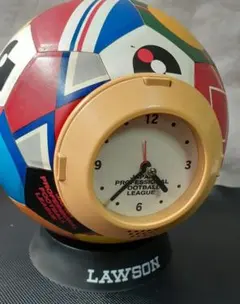 日本プロサッカーリーグ開幕1993年 ローソン限定時計付きサッカーボール訳あり — image 1