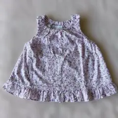 bebe reduction 花柄ワンピース パープル Sサイズ — image 1