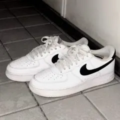 NIKE AIR FORCE 1 ホワイト×ブラック 28.5cm — image 1