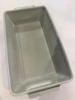 波佐見焼 耐熱 オーブンウェア ovenware スクエア L 西海陶器　グレー — image 1