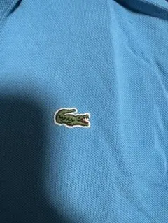 LACOSTE ラコステ ポロシャツ ライトブルー yoko drip — image 1