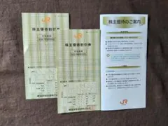 JR東海 株主優待割引券 2枚セット — image 1