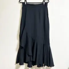 Locve フレアロングスカート　ブラック — image 1