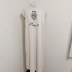 de bon coer♡ロゴ　ノースリーブワンピース　ウォッシャブル — image 1