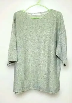 chocol raffine robe サマーニット 杢グリーン Freeサイズ — image 1