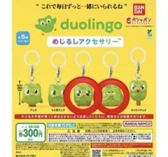 Duolingo デュオリンゴ めじるしアクセサリー ガチャ バンダイ — image 1