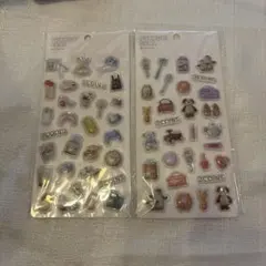 3coins スリーコインズ ぷっくりシール 2枚セット — image 1