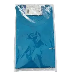 【新品タグ付】モンベル WIC.T Men's ターコイズ Lサイズ Tシャツ — image 1