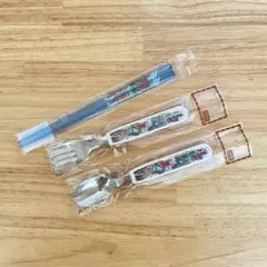 【新品1set】 仮面ライダー　ゼッツ はしスプーンフォーク　カトラリー　セリア — image 1