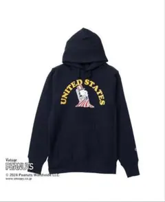 Champion PEANUTS パーカー C5-A108 ネイビー — image 1