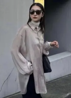 clane chambray loose shirt — image 1