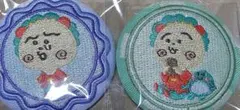 コジコジ 刺繍 缶バッジ ワンズテラス 2点セット 刺繍缶バッジ — image 1