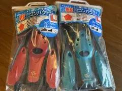 Reef Tourer 最軽量コンパクトフィン Lサイズ２個　取扱説明書付赤　青 — image 1