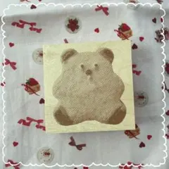 【新品未使用♡】oyamadeオヤマデ スタンプ ハンコ パンクマ — image 1