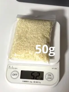 スクイーズ　フェイクパン粉 模造パン粉　白パン粉50gフレーク — image 1
