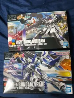 HG 1/144 ライトニングガンダム & Hi-νガンダムヴレイブ — image 1