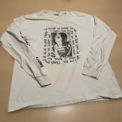 NIRVANA カートコバーンX-girl ロンT 白　長袖 — image 1