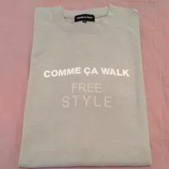 COMME CA WALK Tシャツ グレー LLサイズ — image 1