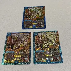 デュエルマスターズ　デュエマ　伝説の正体ギュウジン丸　金　シークレット3枚セット — image 1
