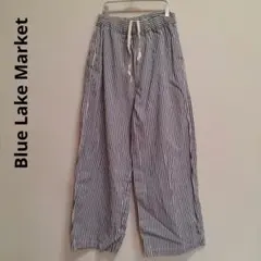Blue Lake Market　ヒッコリーパンツ　ストライプ　ナチュラル — image 1