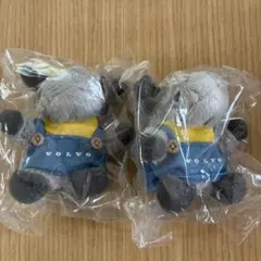 VOLVO エルク ぬいぐるみ マスコット 2個セット — image 1