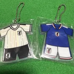 JFA 日本代表 ユニフォーム型 アクリルキーホルダー 2種セット — image 1