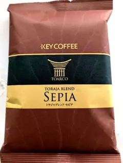 キーコーヒー トラジャブレンドセピア コーヒー豆【粉】100g — image 1