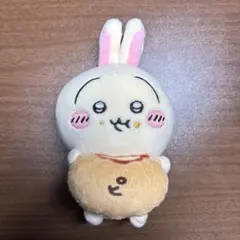 ちいかわ うさぎだらけくじ D賞 マスコット ピザまん — image 1