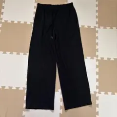 GU リブプルオンパンツ ブラック M — image 1