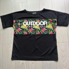 OUTDOOR PRODUCTS 半袖Tシャツ ボタニカル柄 Lサイズ — image 1