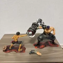 ワンピース フィギュア ルフィ vs ゼファー — image 1
