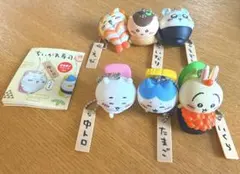 ちいかわ寿司 フィギュアキーホルダー　全6種コンプリートセット — image 1