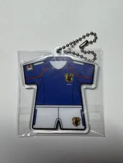 新品未開封　アクリルチャームビスケット サッカー日本代表　No.4 2002 — image 1