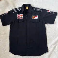 Ferrari 半袖ワークシャツ XL 黒 — image 1