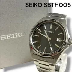 極美品　SEIKO SBTH005 腕時計　アナログ クォーツ　シルバー　黒 — image 1