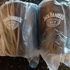 ジャックダニエル グラス　チャコール ブラックグラス　2個 — image 1