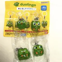 duolingo デュオリンゴ めじるしアクセサリー 4点 セミコンプ ガチャ — image 1