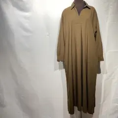 BARNYARDSTORM スキッパーシャツワンピース ロング丈 フリーサイズ — image 1