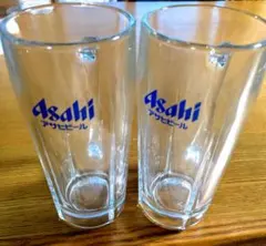 Asahi アサヒビール ジョッキ 2個セット — image 1
