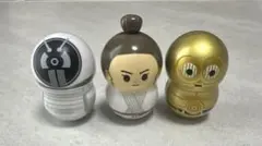 スターウォーズ クーナッツ レイ C-3PO D-O 食玩フィギュア 3点 — image 1