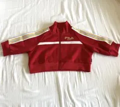 FILA x FOREVER 21 クロップド丈 ジャージ レッド — image 1