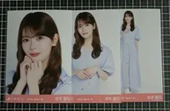 乃木坂46 岩本蓮加 パフスリーブAラインワンピ コンプ — image 1