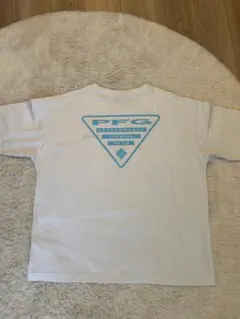 【極美品】コロンビア PFG トライアングルロゴ Tシャツ 白 M — image 1
