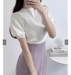 GRL パフスリーブニットトップス — image 1