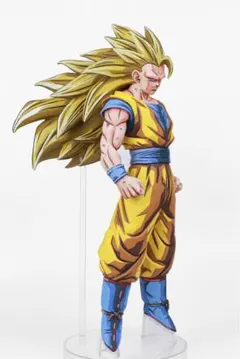 二次元彩色リペイントドラゴンボール 一番くじA賞超サイヤ人3 孫悟空 フィギュア — image 1