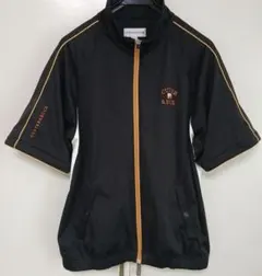 デサント 半袖 ジップアップ ジャケット ブラック L — image 1